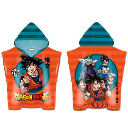 Dragon Ball Super microfibre poncho towel