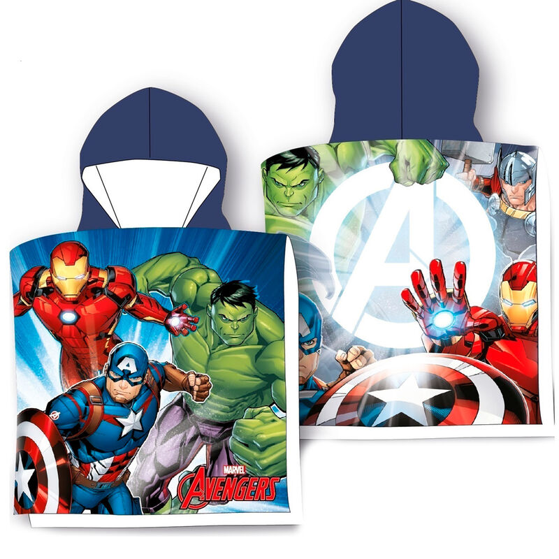 Marvel Avengers cotton poncho towel