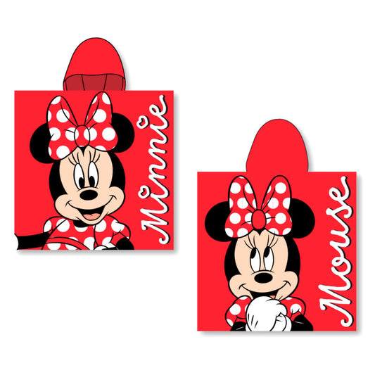 Disney Minnie microfibre poncho towel