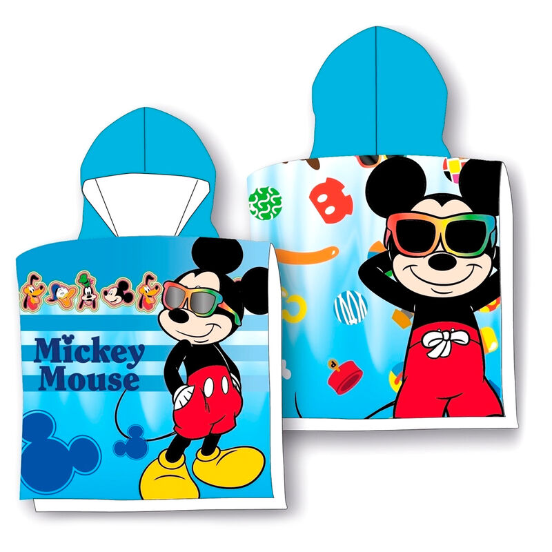 Disney Mickey cotton poncho towel