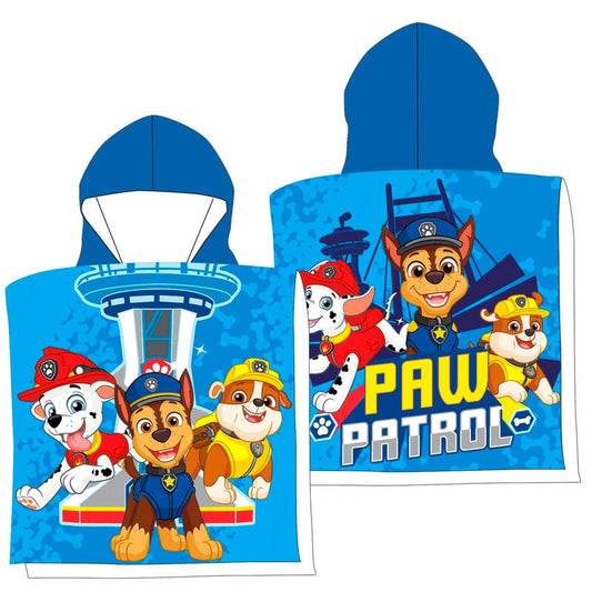 Paw Patrol cotton poncho Handduk