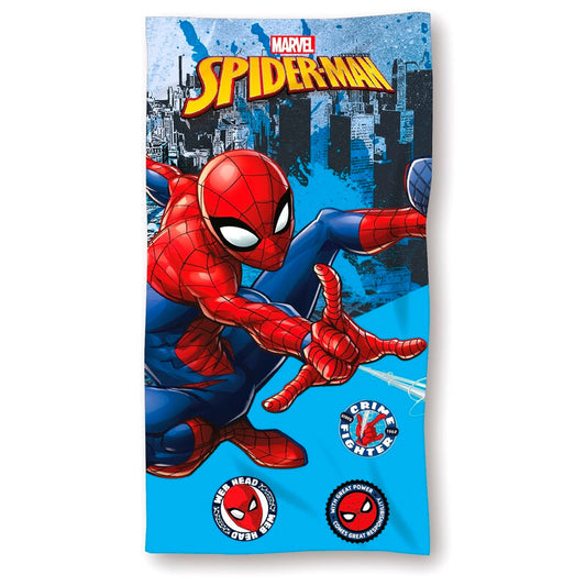 Marvel Spiderman microfibre beach towel