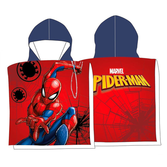 Marvel Spiderman cotton poncho Handduk