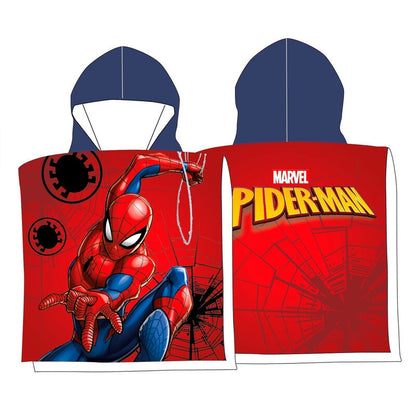 Marvel Spiderman cotton poncho towel