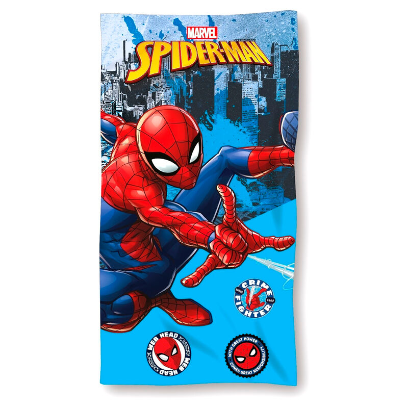 Marvel Spiderman cotton beach towel