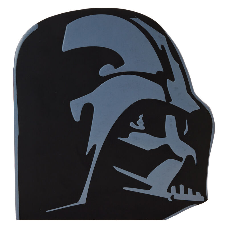 Size: 15x20cm. The Loungefly Darth Vader notebook is made of glossy vegan leather (polyurethane). It includes appliqués