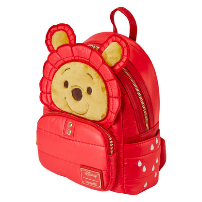 Loungefly Disney Winnie the Pooh Rainy Day Puffer Jacket backpack 26cm