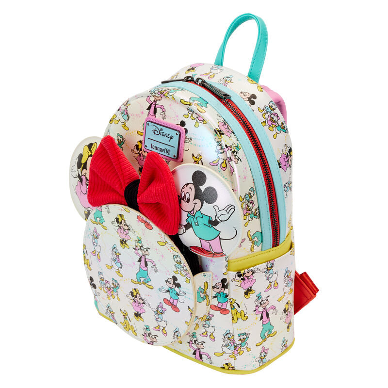 Loungefly Disney 100 Mickey & Friends Classic backpack + ear headband