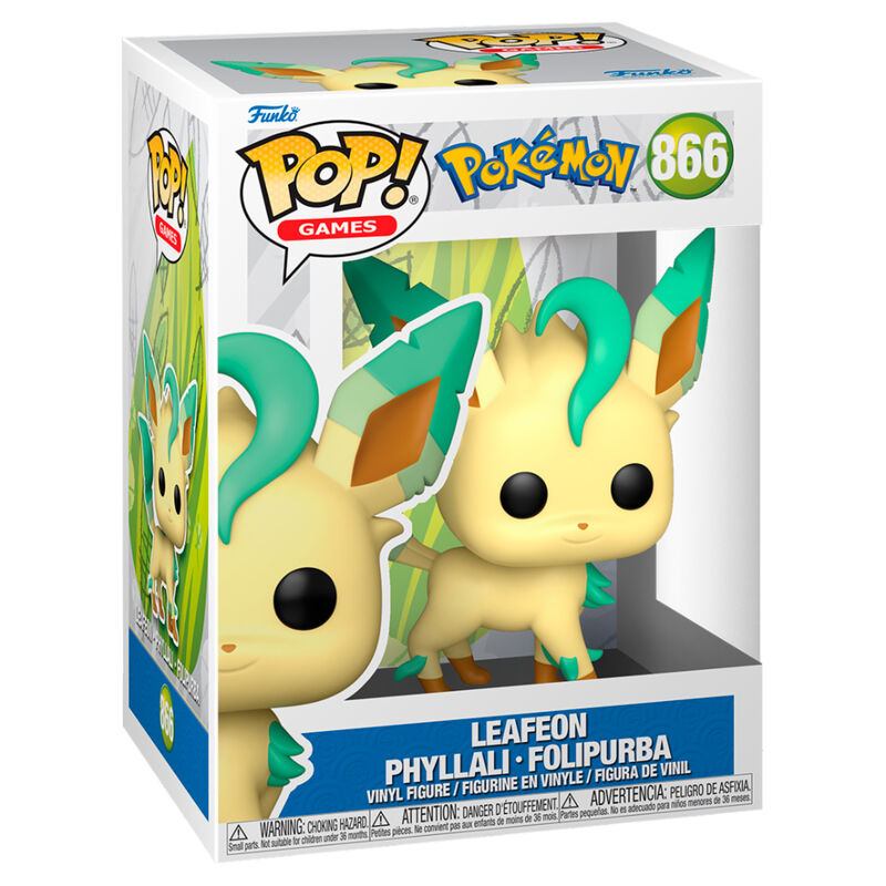 Funko POP Pokémon Leafeon Vinyl Figur 9cm