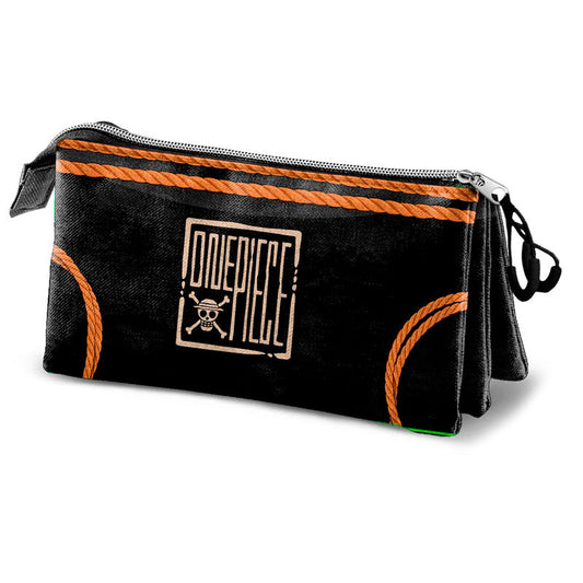 One Piece Ropes triple pencil case