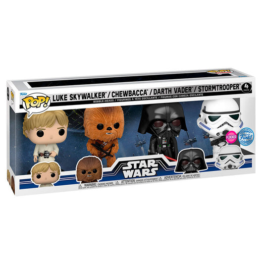 POP pack med 4 figurer - Star Wars New Classics Exclusive