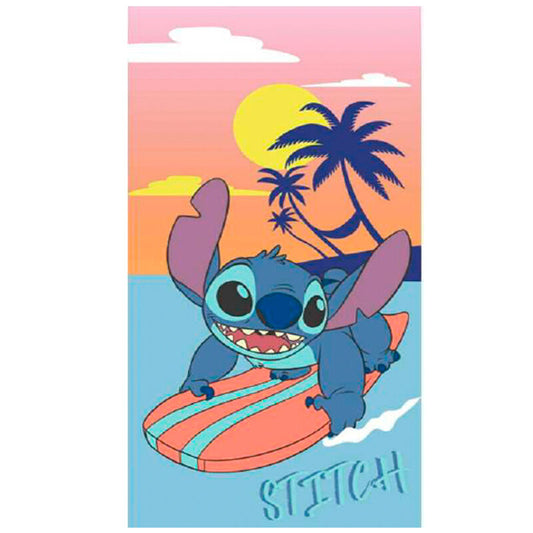 Disney Stitch microfibre beach Handduk