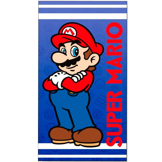 Super Mario Bros cotton beach Handduk