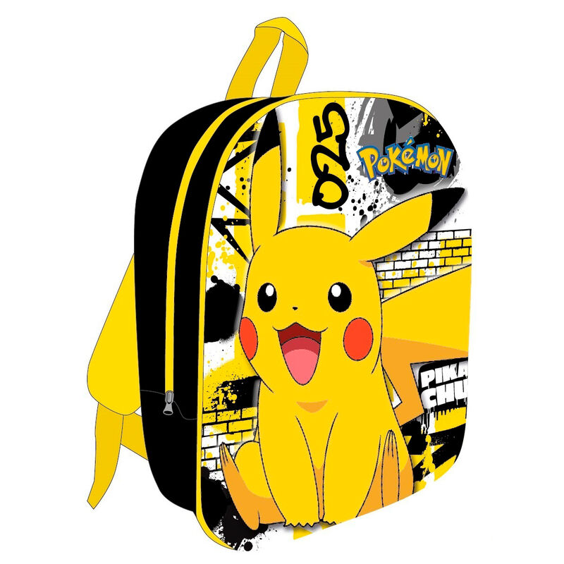 Size: 40x30x15cm.3D EVA backpack. 40 CM. EVA material with embossed character. Polyester material.