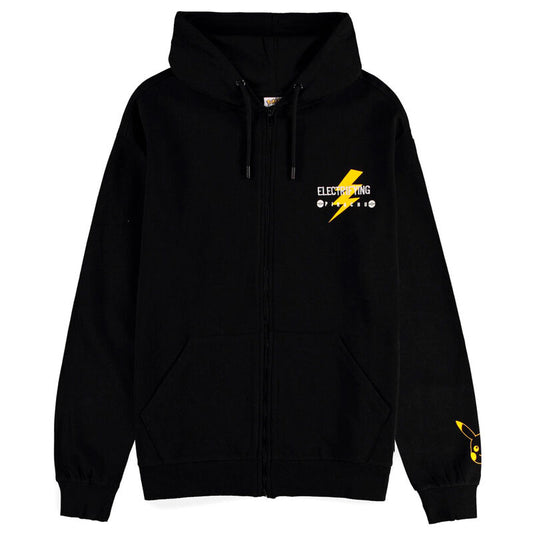 Pokemon Pikachu Zipper Hoodie Storlek S