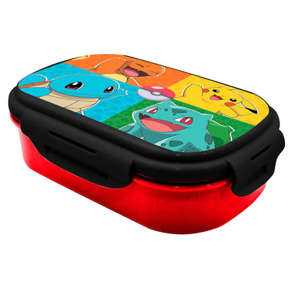 Pokemon lunch box + cutlery