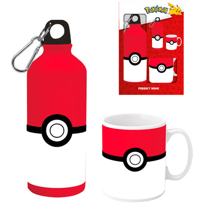 Pokémon Mug och Aluminiumflaska Set