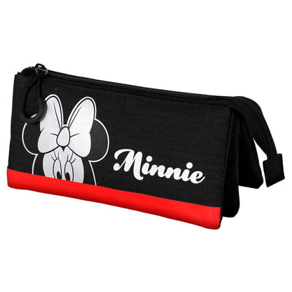 Disney Minnie Sparkle triple pencil case