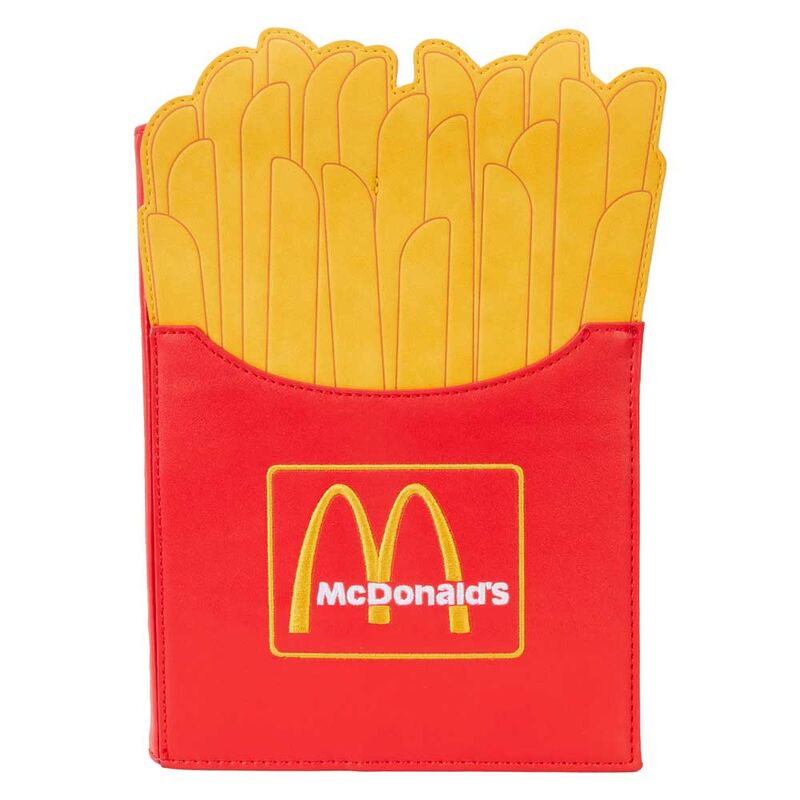 Size: 15x20cm. The McDonalds notebook is made with vegan leather (polyurethane)