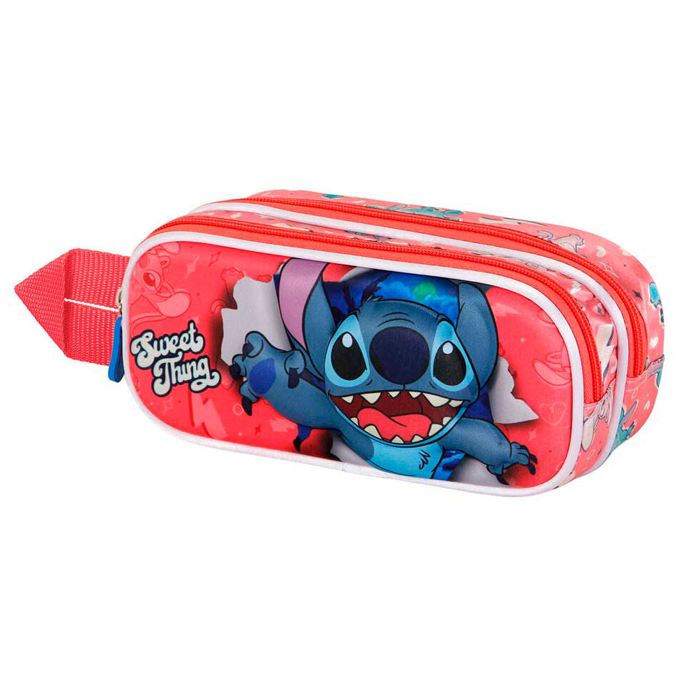 Disney Stitch Thing 3D double pencil case