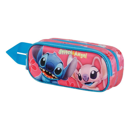 Disney Stitch Match 3D double pencil case