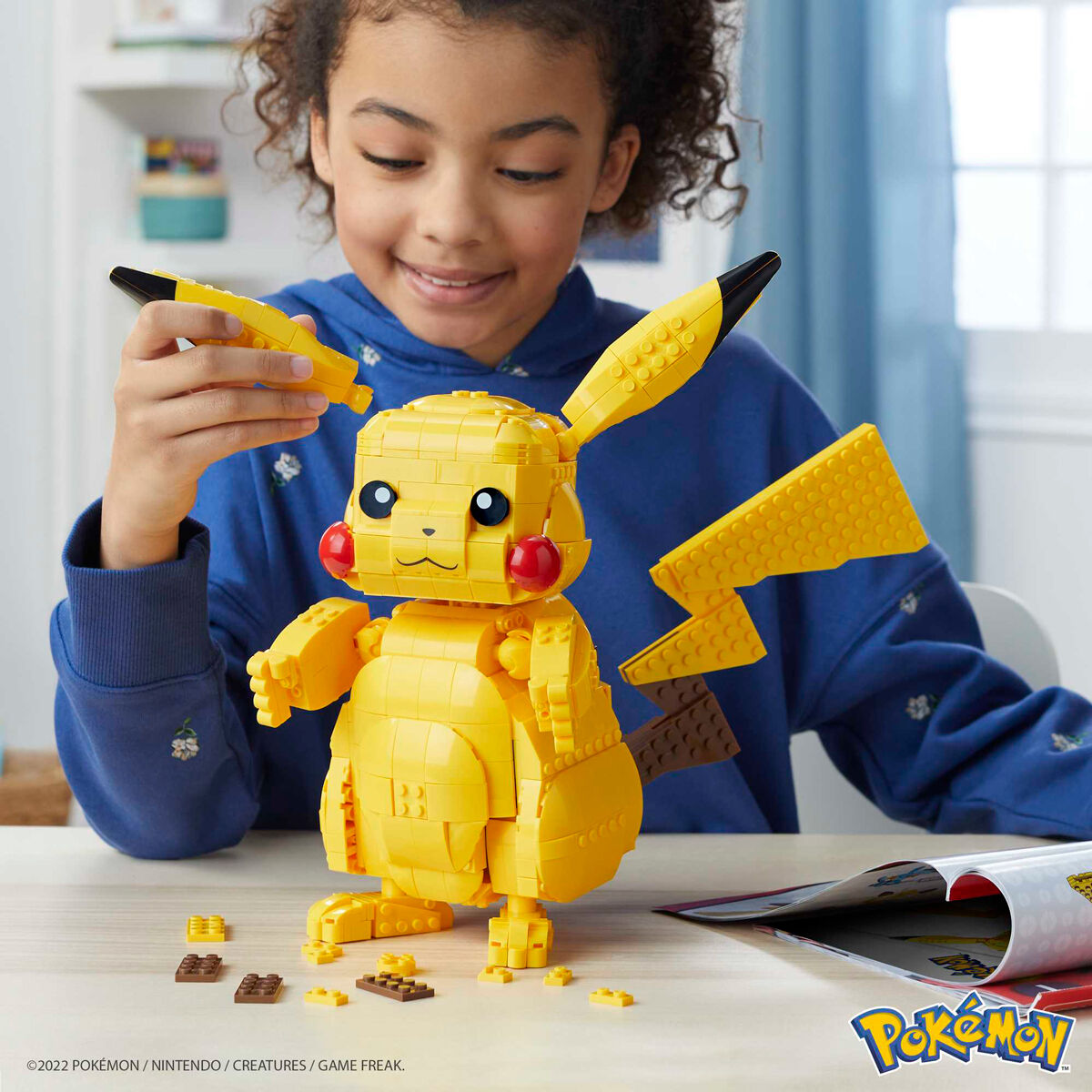 MEGA Pokémon FVK81 Byggleksak Figur Pikachu 30 cm