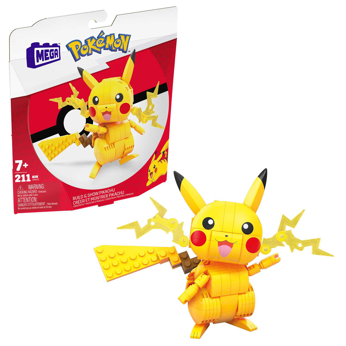 Pokemon Pikachu MEGA Construx