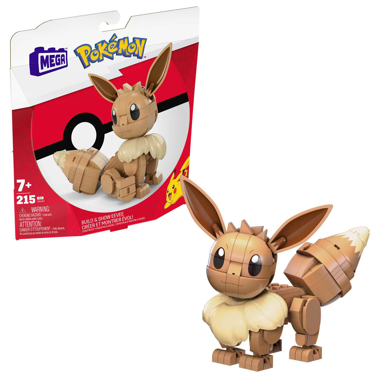 MEGA Pokémon HDL84 Byggleksak - Eevee