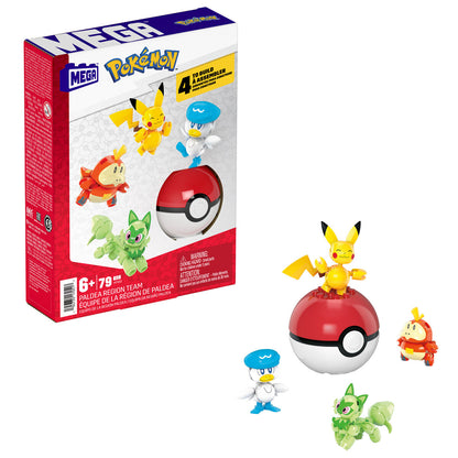 Pokemon Paldea Region Team MEGA Construx