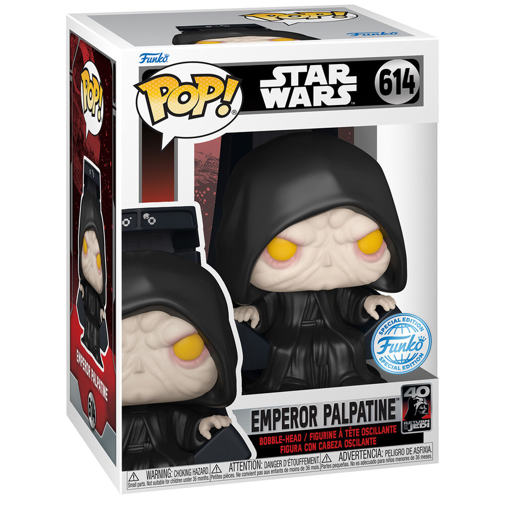 POP Figur Star Wars Emperor Palpatine Exclusive