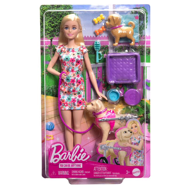 Barbie Walk and Wheel doll