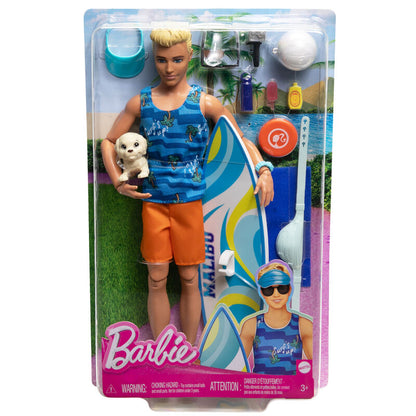 Barbie Surfboard Ken doll