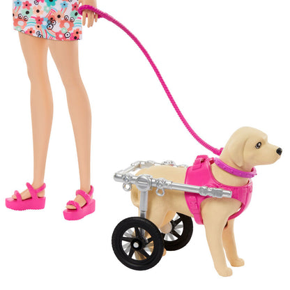 Barbie Walk and Wheel doll