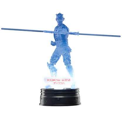 The Black Series. Size: 15cm. Articulated figure. Contains accessories. Press the button on the disc to illuminate the figure. Press and hold to illuminate for 30 minutes.