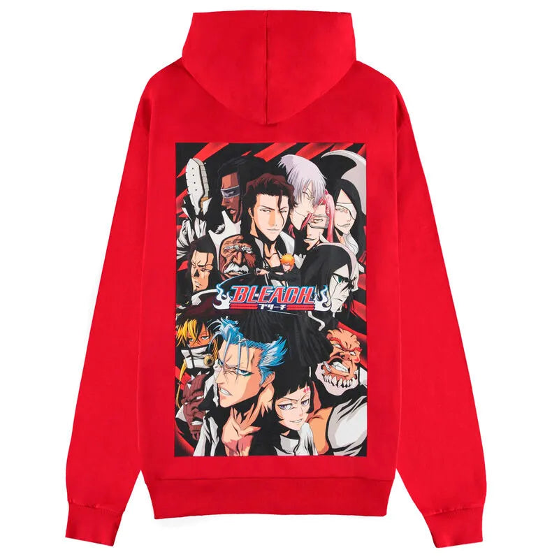 Bleach zipper hoodie