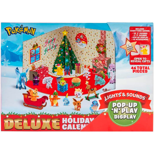 Pokémon Adventskalender Deluxe med Ljus och Ljud