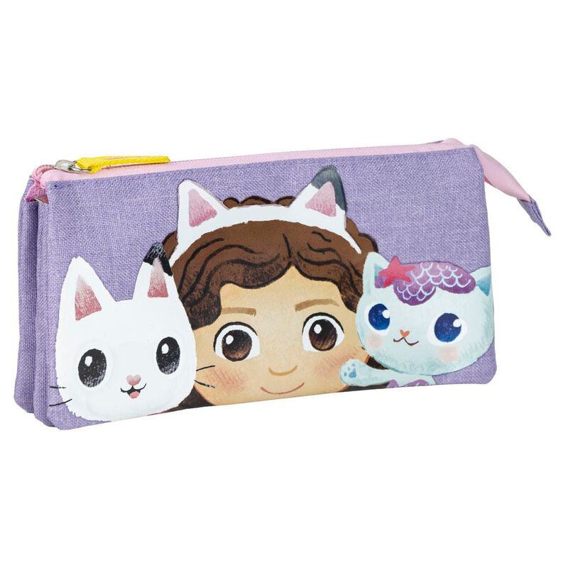 Gabbys Dolls House triple pencil case