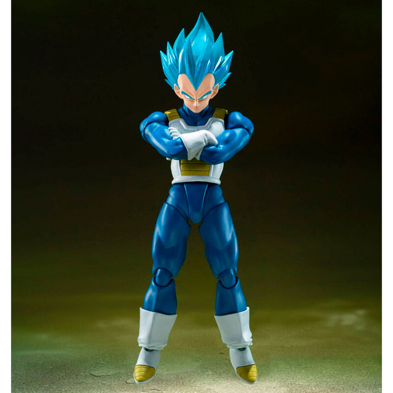 Dragon Ball Super Super Saiyan God Super Saiyan Vegeta Unwavering Saiyan Pride S.H. Figuarts figure 14cm