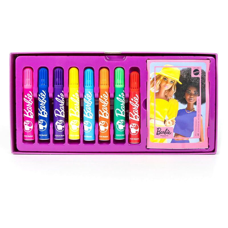 Barbie colouring stationery case