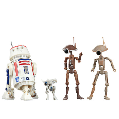 Star Wars The Mandalorian R5-D4 BD-72 & Pit Droids Figurer 15cm