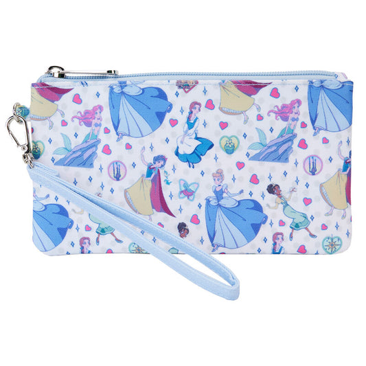 Loungefly Disney Princess Manga nylon pouch wristlet