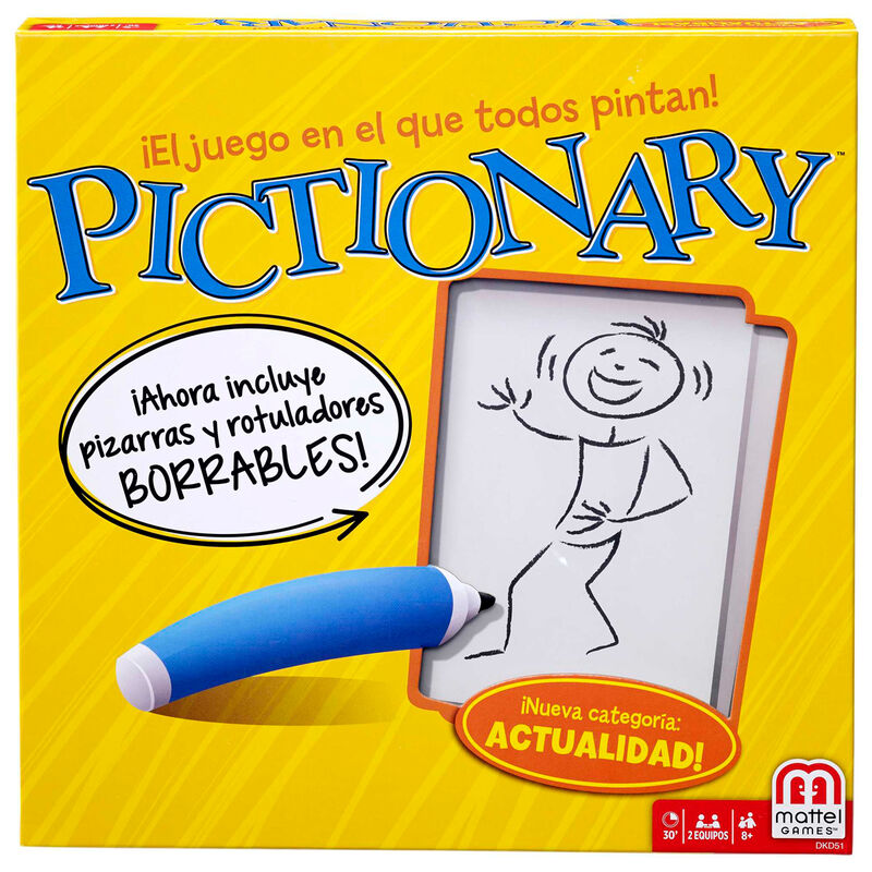 Spanish Pictionary board game