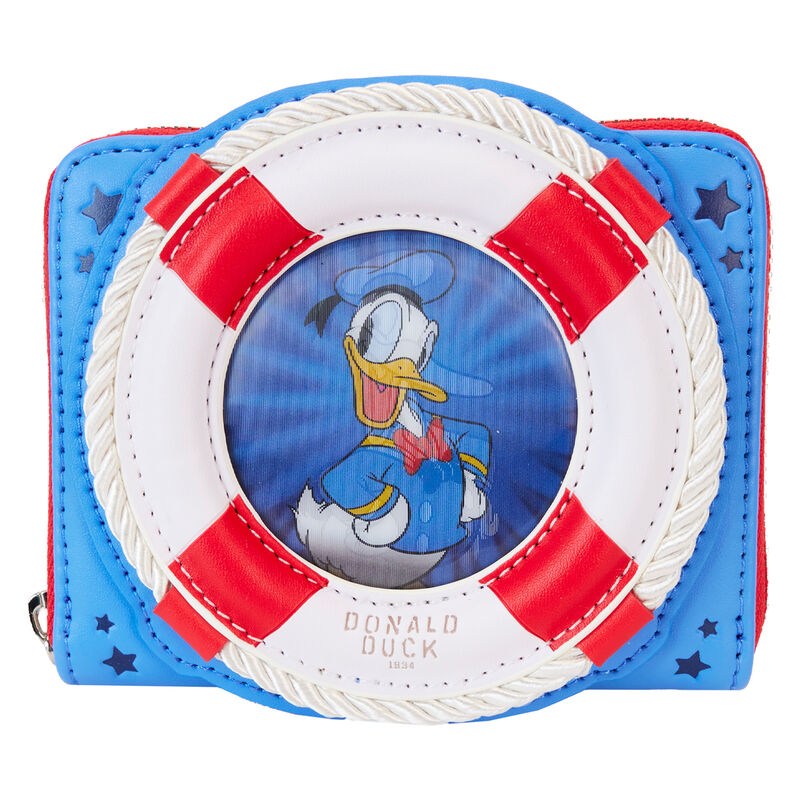 Loungefly Disney Donald Duck 90th Anniversary wallet