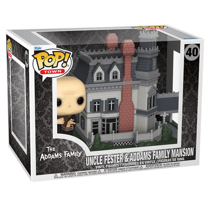 POP figure Town The Addams Family Uncle Fester & Addams Family Mansion