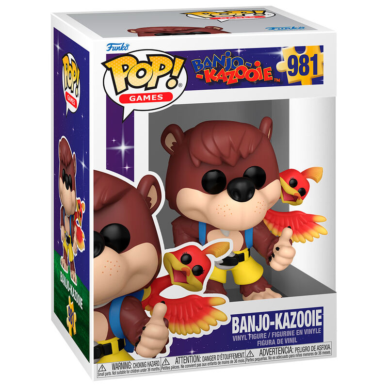 Funko POP 9cm vinyl figure in gift box.