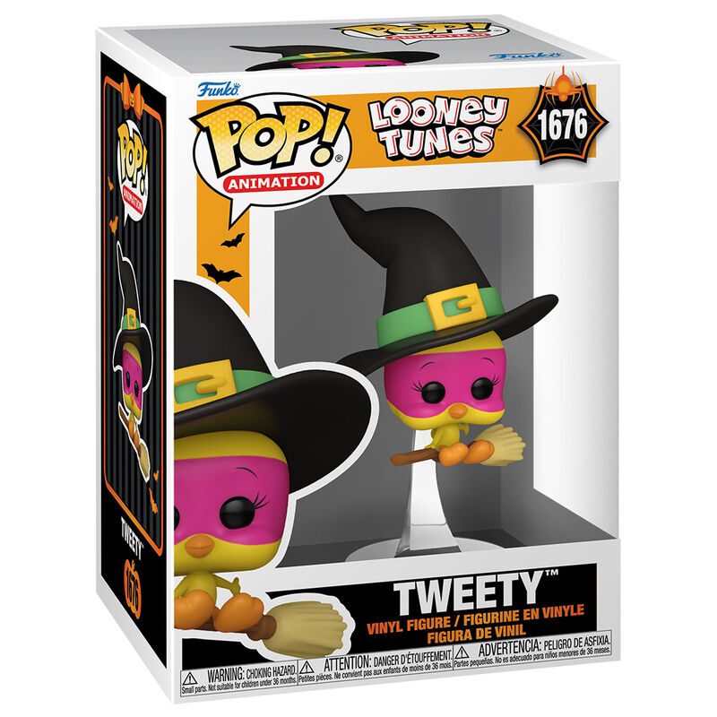 Funko POP 9cm vinyl figure in gift box.