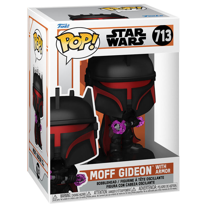 Funko POP Figur Star Wars The Mandalorian Moff Gideon med Rustning