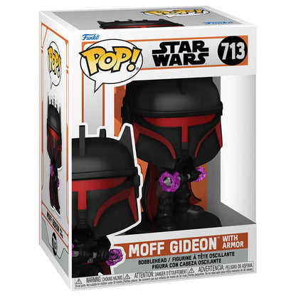 Funko POP Figur Star Wars The Mandalorian Moff Gideon med Rustning