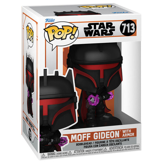 Funko POP Figur Star Wars The Mandalorian Moff Gideon med Rustning