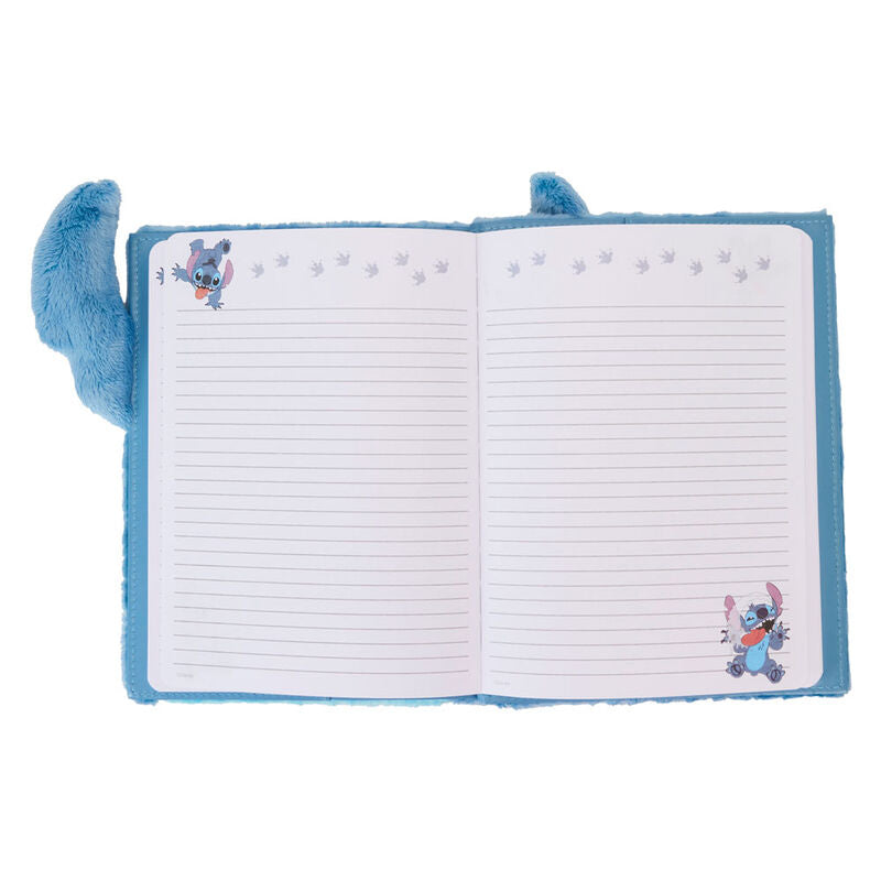 Loungefly Disney Stitch plush journal